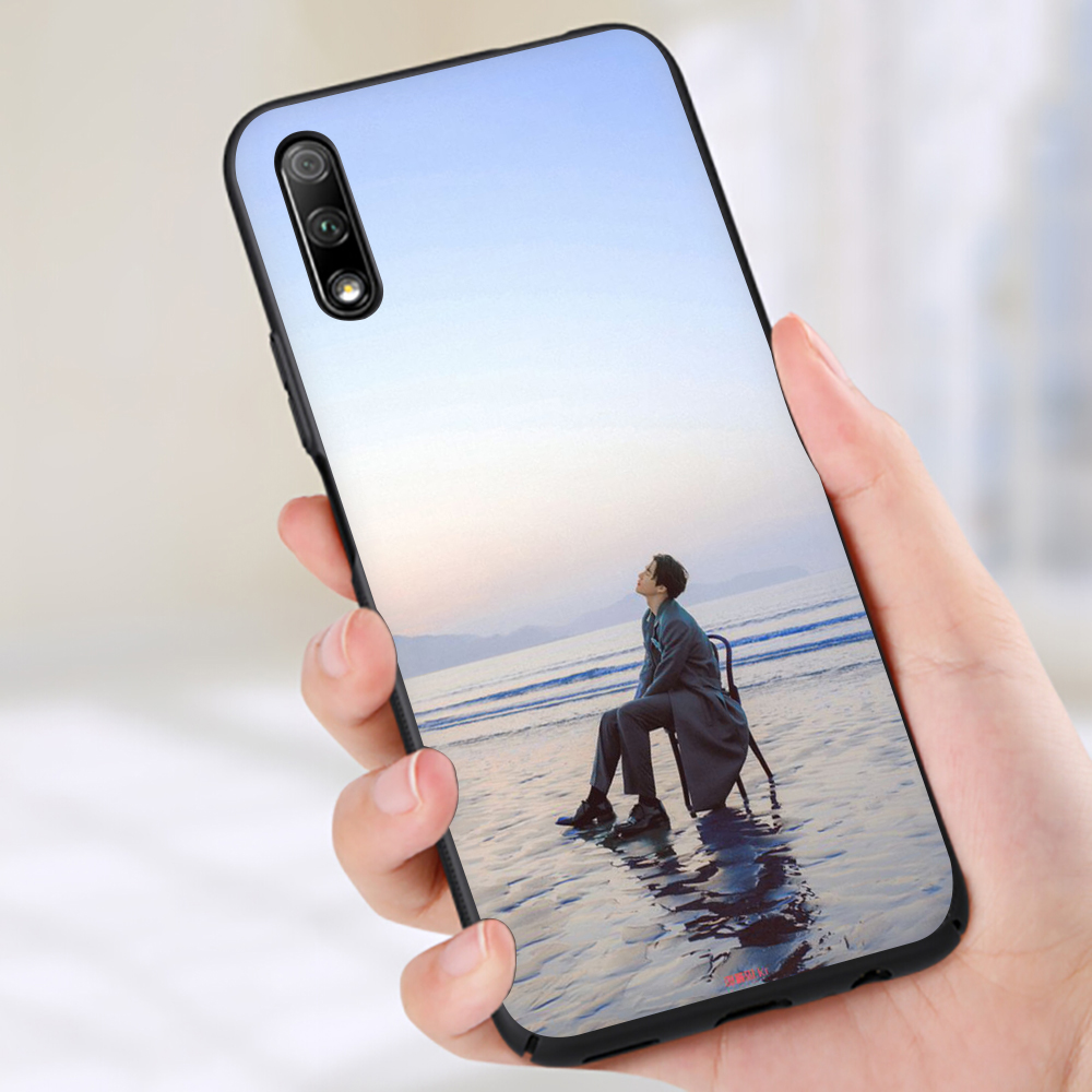 Ốp Điện Thoại Tpu Mềm Chống Rơi Màu Đen In Hình Icon Lee Min Ho Cho Honor 7x 8x 9a 9 Lite 10 Lite