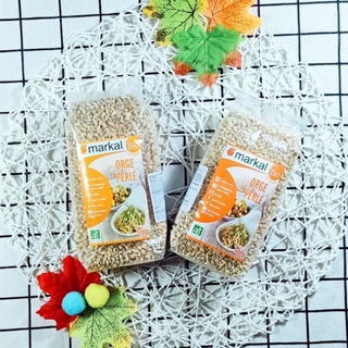 Hạt Lúa Mạch Ngọc Trai (Hạt Ý Dĩ) Hữu Cơ Markal 500g Dành Cho Bé Ăn Dặm