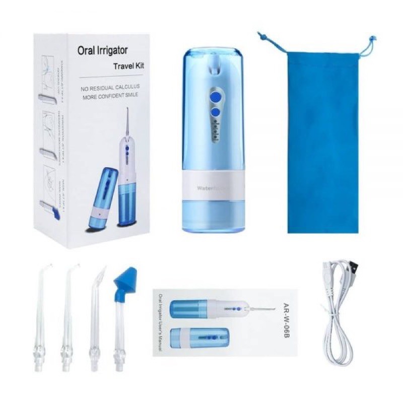 MÁY TĂM NƯỚC ORAL IRRIGATOR IPX7, TẶNG TÚI ĐỰNG + BẢO HÀNH 6 THÁNG chính hãng