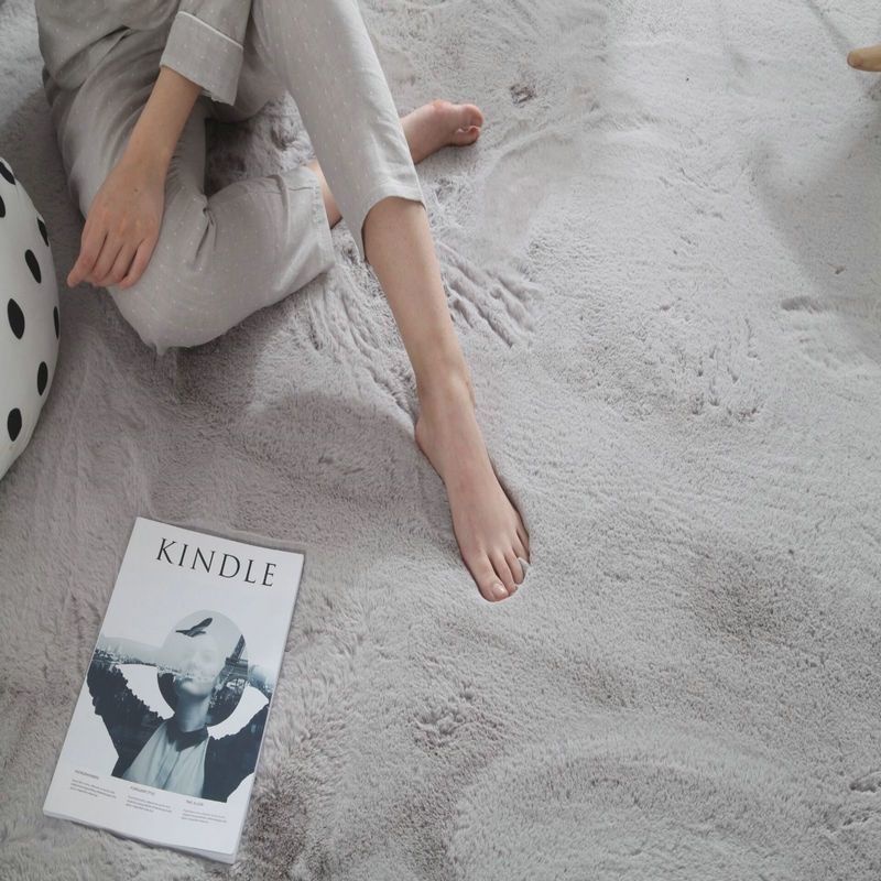 Thảm Lông Thỏ Giả Dày Dặn Trải Sàn Phòng Khách / Ngủ / Bàn Cà Phê / Cửa Sổ Toàn Diện Có Thể Giặt Máy