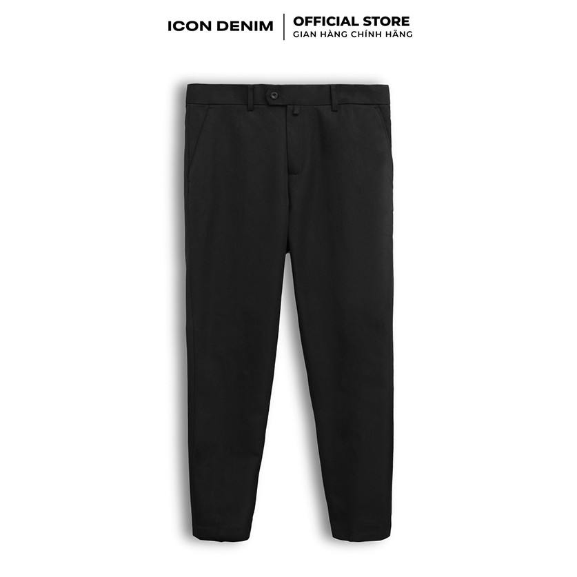 Quần Tây Nam Trơn ICON DENIM Dáng Slim-fit Tailored Smart