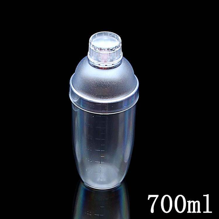 Bình Pha Chế Cocktail Shaker nhựa 530-700ML