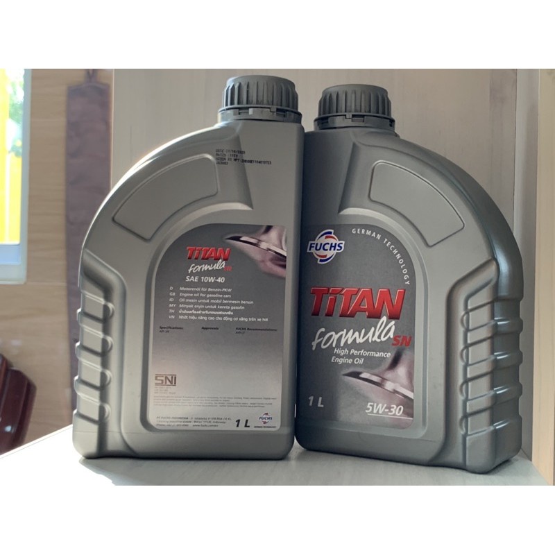 Nhớt Nhập Khẩu Cao Cấp  Fuchs Titan Formula, API SN