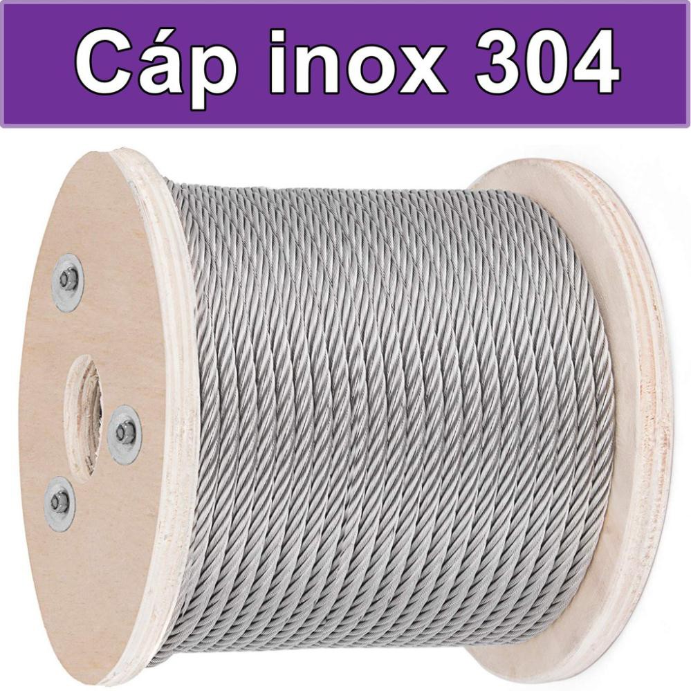 Cáp inox 304