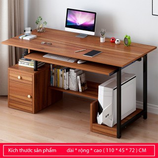 Bàn làm việc đa năng bàn học đa năng bàn làm việc kèm giá sách đa năng