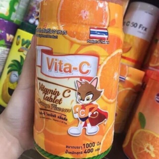 Kẹo ngậm vitamin C nội địa Thái Lan ,hộp 1000 viênno