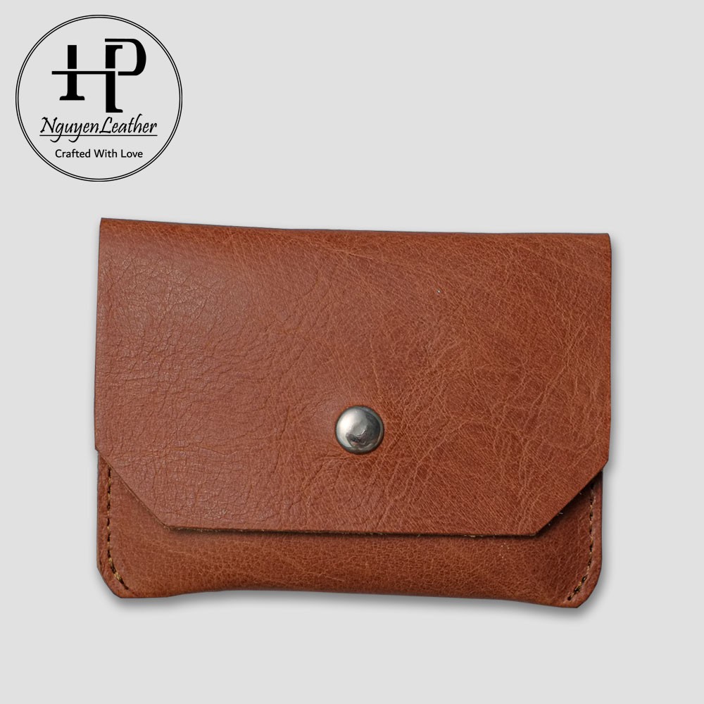 Ví Đựng Thẻ ATM, Card Holder Đựng Namecard Da Bò Thật Nhỏ Gọn | BigBuy360 - bigbuy360.vn