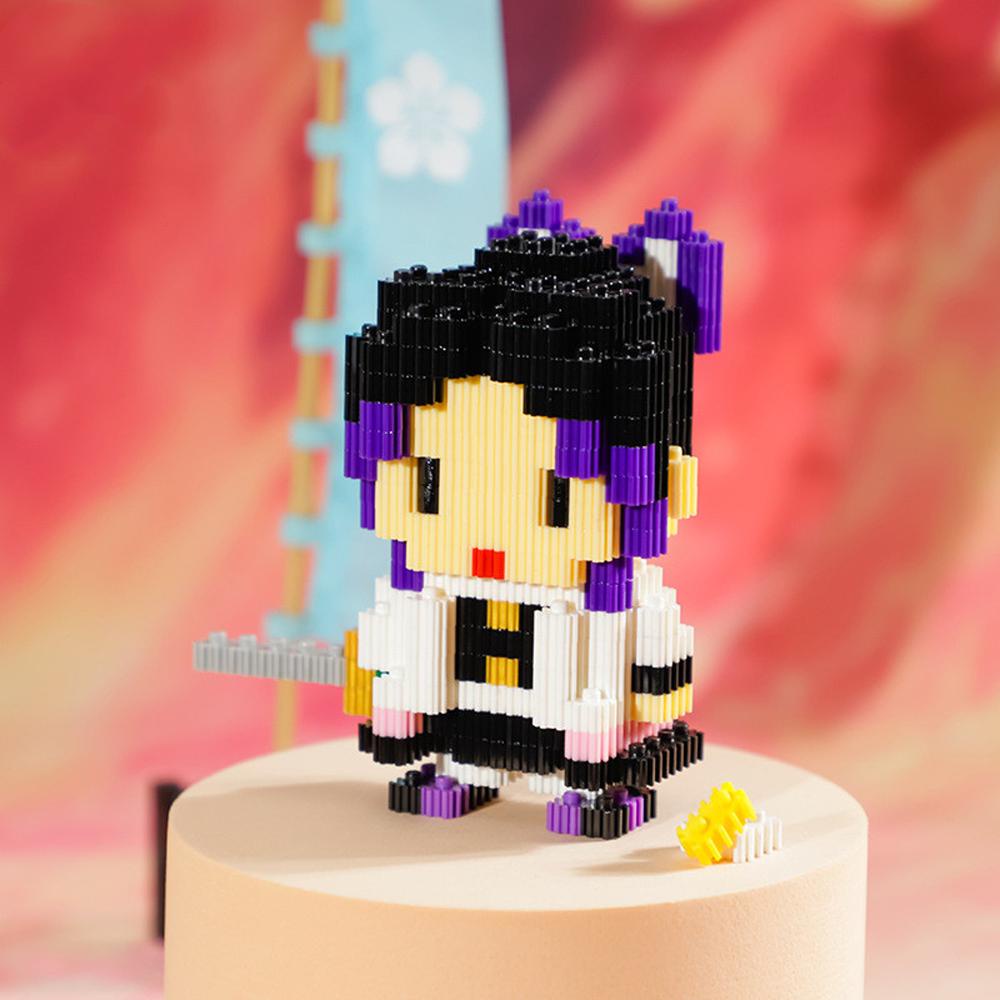Đồ Chơi Xếp Hình Nhân Vật Kamado Nezuko Inosuke Demon Slayer 15H