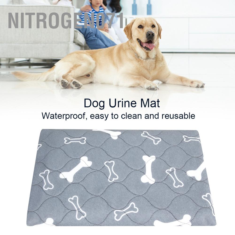 Nitrogen071 Dog Puppy Urine Mat Waterproof Reusable Washable Pet Cat Pee Trainging Pad
