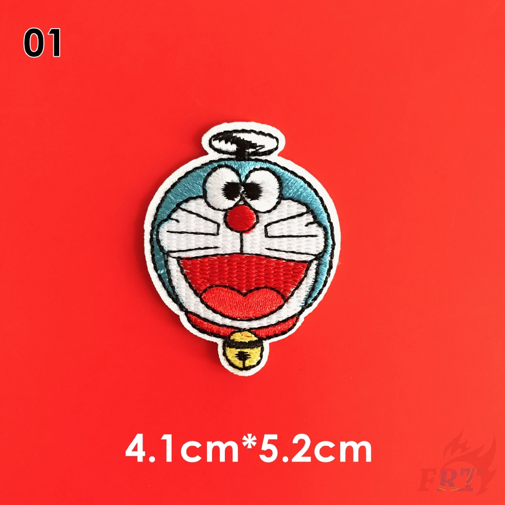 Set 1/5 miếng vá ủi hình nhân vật hoạt hình Doremon