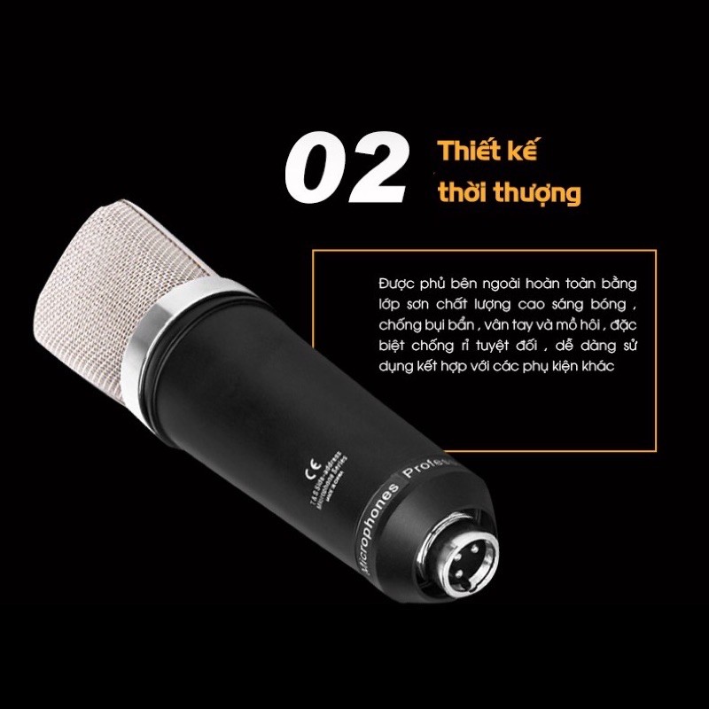 MICRO THU ÂM LIVESTREAM CA HÁT CHUYÊN NGHIỆP TAKSTAR PC K600