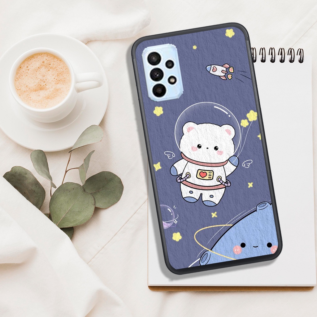 ỐP LƯNG SAMSUNG A13 - A23 - A53 5G , IN HÌNH PHI HÀNH GIA CHIBI BAO CHẤT