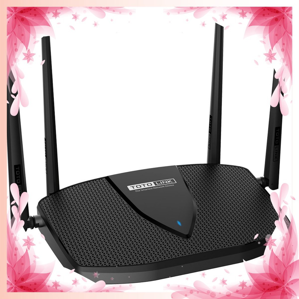 Bộ phát wifi 6 Totolink X5000R Chuẩn AX1800 - Hàng phân phối chính hãng