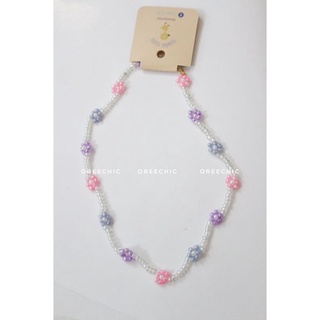 Choker hoa hạt cườm trong