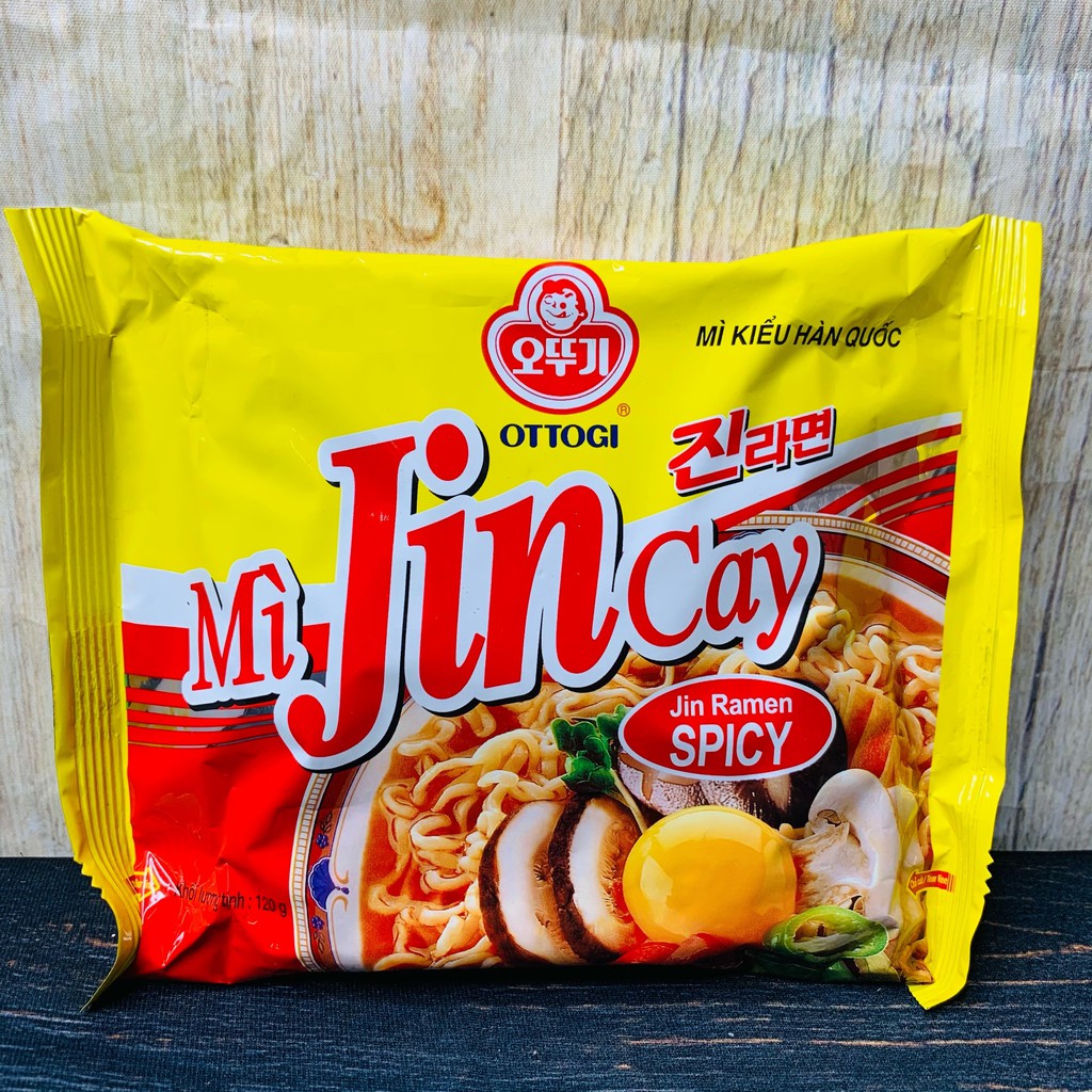 MÌ JIN RAMEN CAY HÀN QUỐC 120G