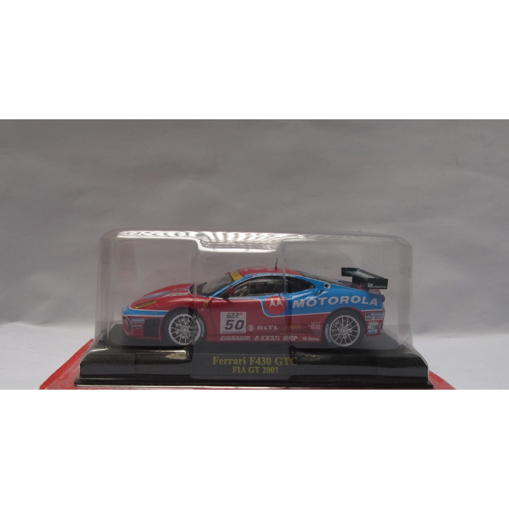 Xe mô hình IXO Hachette FERRARI F430 GTC FIA GT 2007 tỷ lệ 1:43