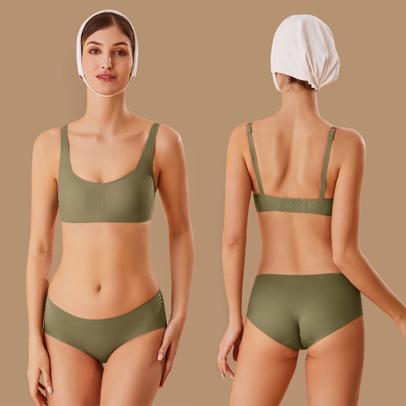 Áo ngực FINETOO không gọng thiết kế mềm mại liền mạch hỗ trợ nâng ngực gợi cảm dành cho phái nữ S-XL