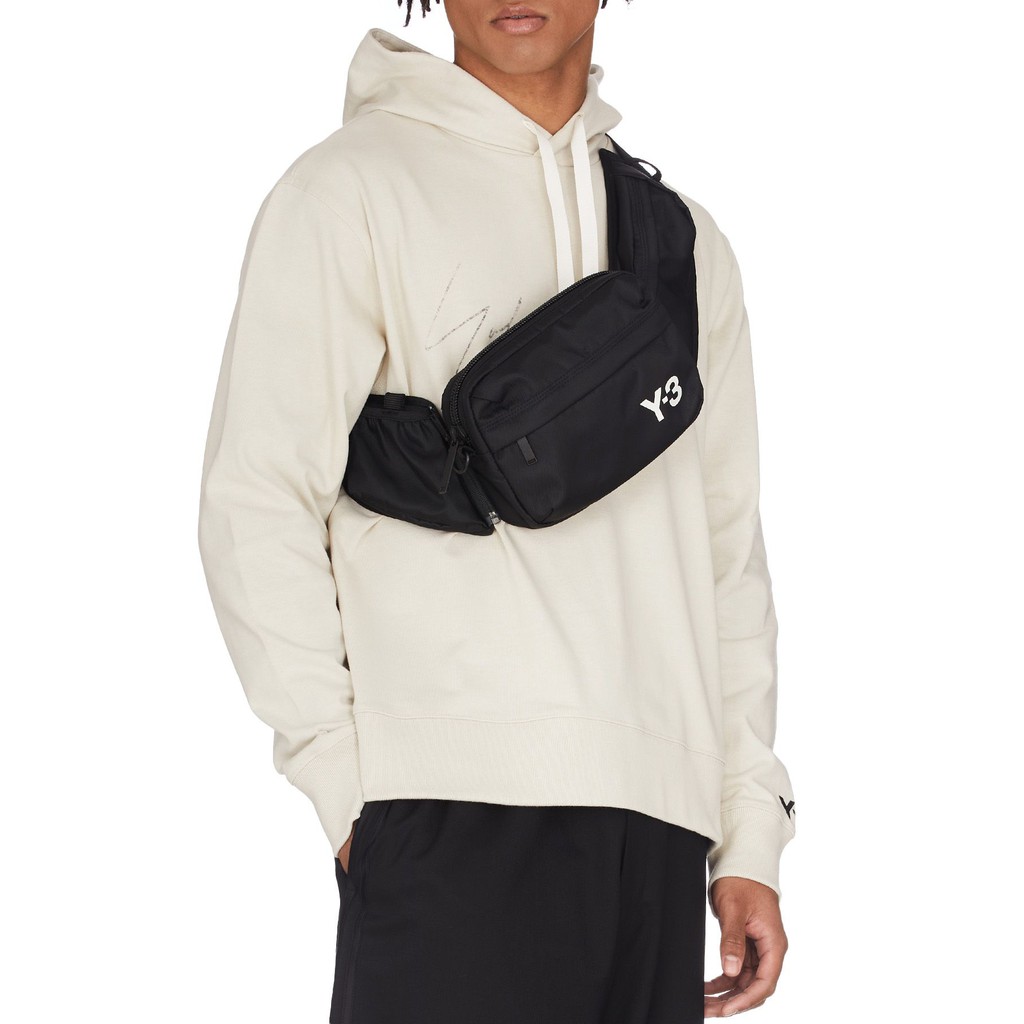 Túi  ADIDAS UNISEX đeo chéo/bao tử 2 cách đeo tiện lợi Y-3 SLING BAG  FQ6964 CHÍNH HÃNG