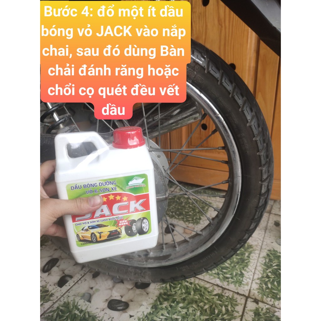 Dầu Bóng Dưỡng Vỏ & Sơn Xe 650ml