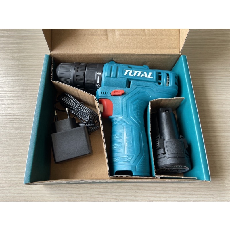 MÁY KHOAN VẶN VÍT DÙNG PIN TOTAL 12V TDLI12415/TDLI12428