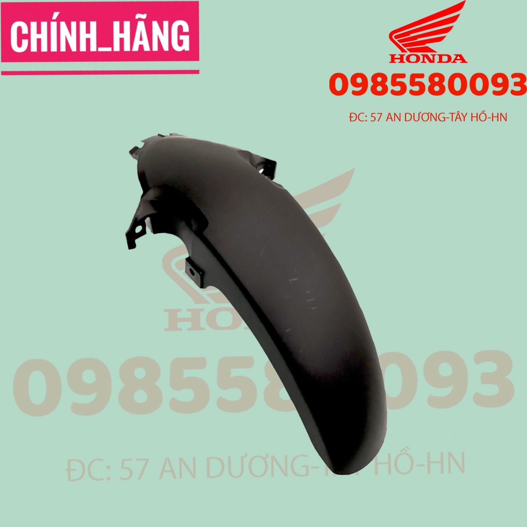 BỘ DÈ, BỘ CHẮN BÙN TRƯỚC WINNER X MÀU ĐEN NHÁM ZIN CHÍNH HÃNG HONDA