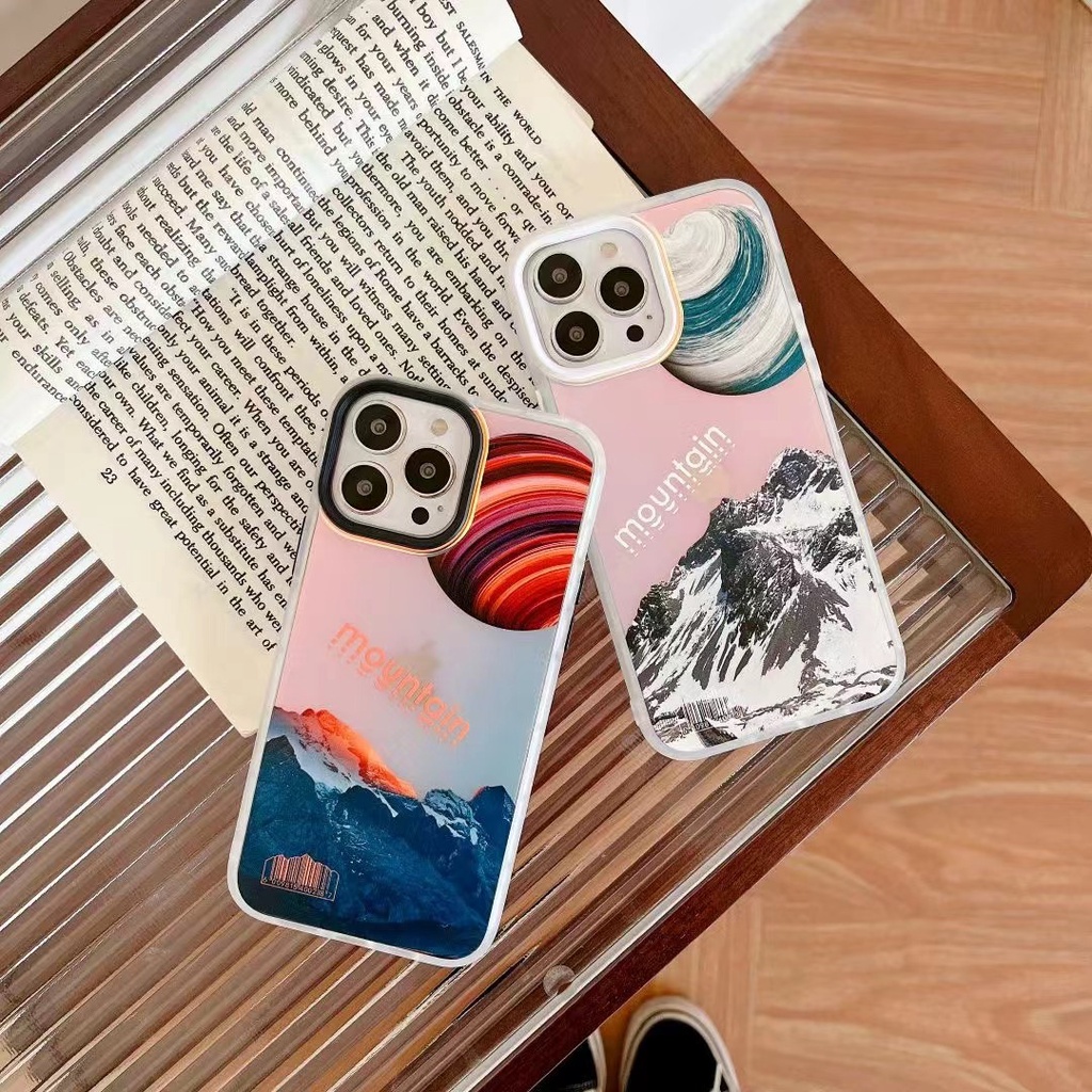 Ốp Điện Thoại In Hình Ngọn Núi Cho iphone 13 Pro Max i13 13pro 11ProMax i11 iX Xs XR Xs Max 7plus 8plus 12Pro 12 Pro Max