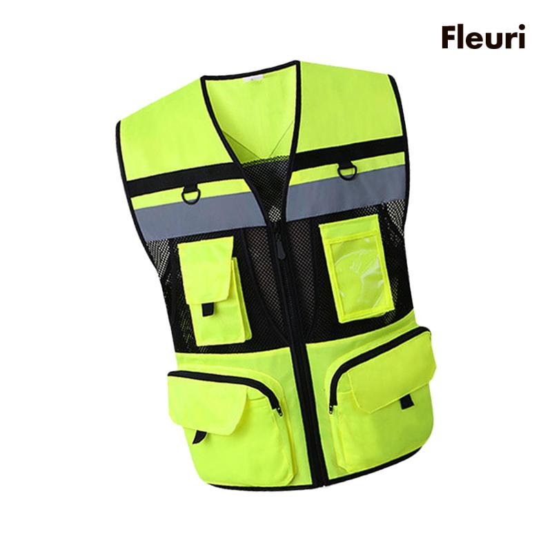 Áo Phản Quang Có Túi Thoải Mái Khi Đỗ Xe