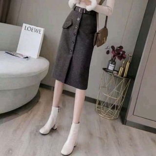 Combo 11 chân váy, 2 áo dạ chọn trên livestream