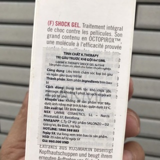 Tinh chất k.therapy dành cho tóc gàu 15 ml