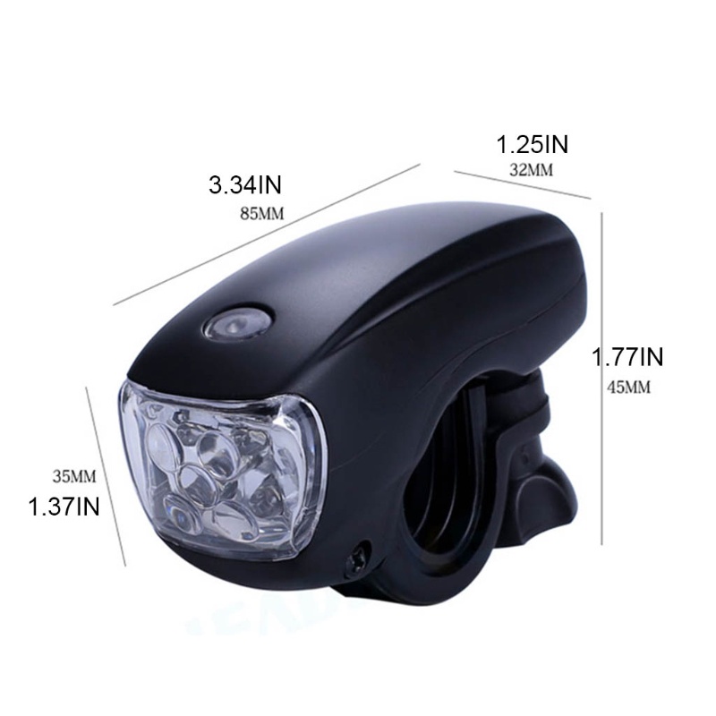 Đèn Pha 5 LED Chống Thấm Nước Phù Hợp Cho Mọi Loại Xe Đạp