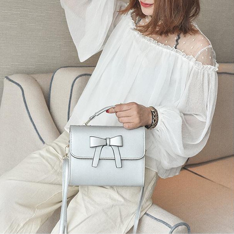 Túi đeo chéo nữ thắt nơ xinh xắn BG414