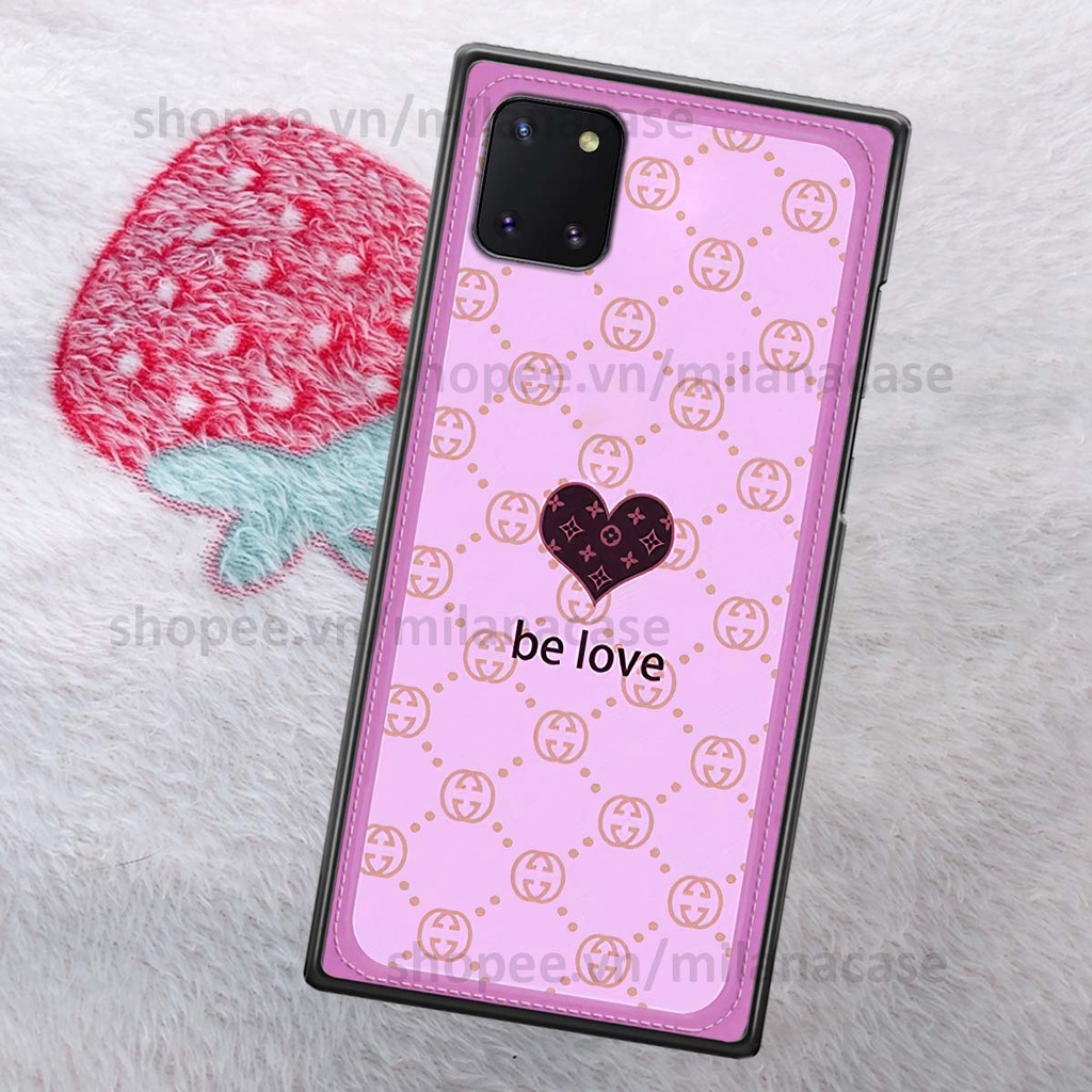 Ốp Samsung Note 10 Lite hình trái tim be love tình yêu siêu đẹp, cá tính, thời trang