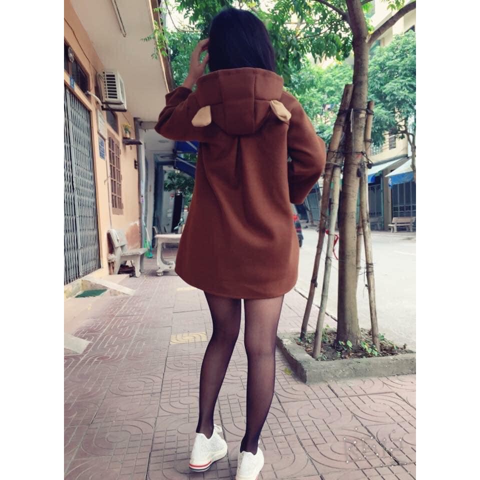[Cam Kết Chất Lượng ] Áo dạ gấu cute siêu xinh dày dặn | BigBuy360 - bigbuy360.vn