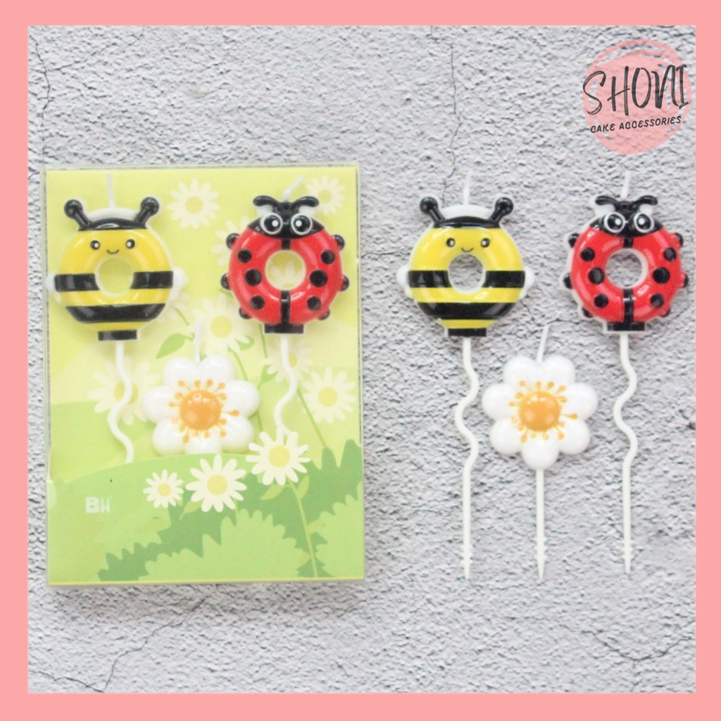 Nến Động Vật Dễ Thương Trang Trí Bánh Kem Sinh Nhật