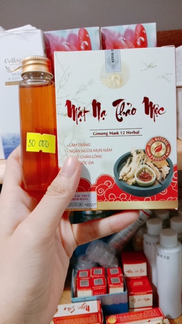 MẶT NẠ GÓI NGỌC SÂM