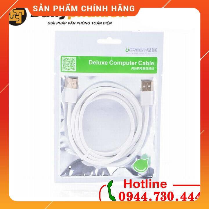 Cáp USB 2 đầu đực dài 1m chính hãng Ugreen 30132 cao cấp dailyphukien