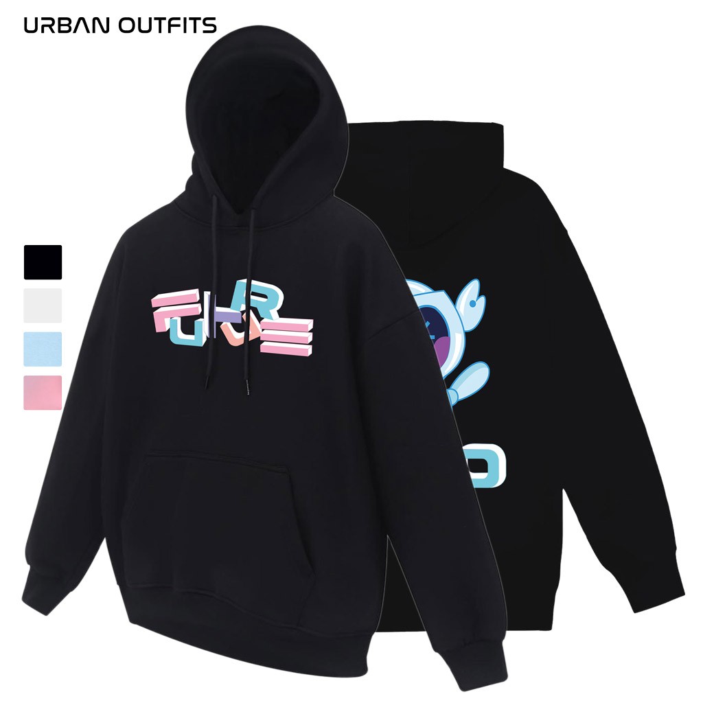 Áo Hoodie Nam Nữ Form Rộng URBAN OUTFITS In Future UO HOO04 Chui Đầu Thun Cotton Nỉ Local Brand