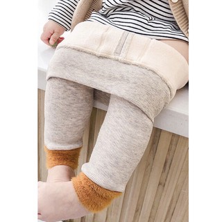 QUẦN LEGGING NỈ NHUNG CHO BÉ