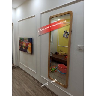 GƯƠNG SOI TOÀN THÂN - gỗ sồi 60 x 1m7