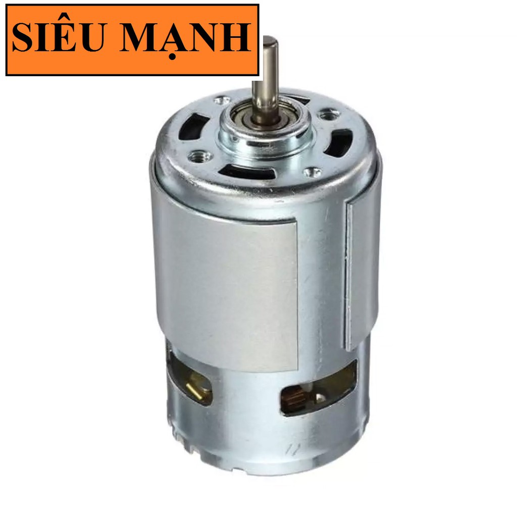 Mô tơ 775 Trục Tròn 5mm 12V 160W Siêu Khỏe, motor 775, chế máy khoan, chế máy cắt, chế quạt, chế máy bơm