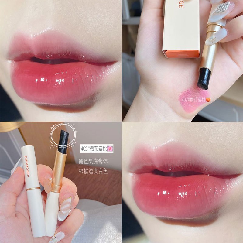 Son dưỡng môi có màu Herorange vỏ cam Senabeauty | BigBuy360 - bigbuy360.vn