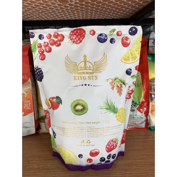 Bột Trà Sữa Hương Khoai Môn King -1kg