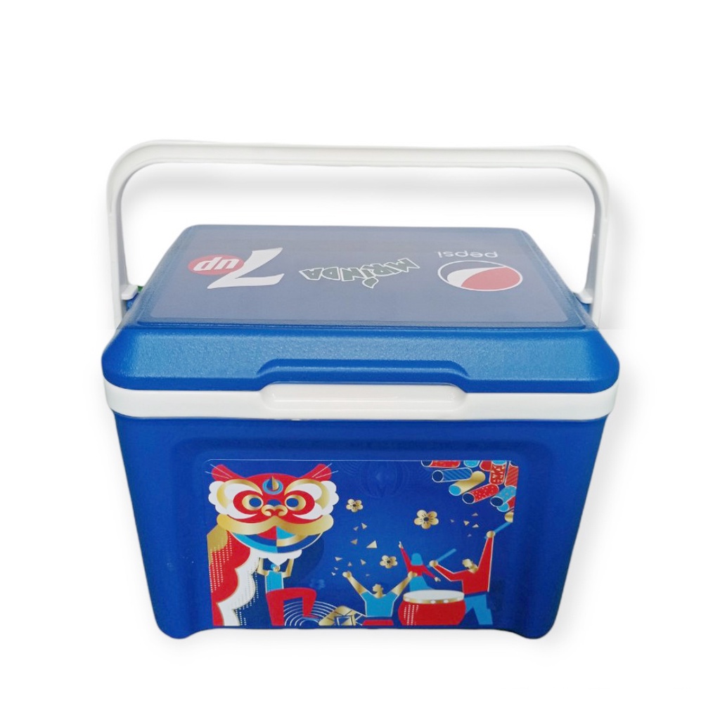 Thùng đá mini, thùng đá giữ nhiệt 8 Lít - XANH DƯƠNG