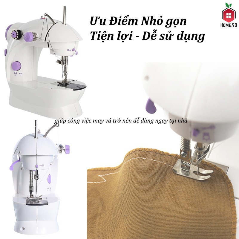 Máy May Để Bàn - Máy Khâu Mini Gia Đình SIêu Tiện Lợi