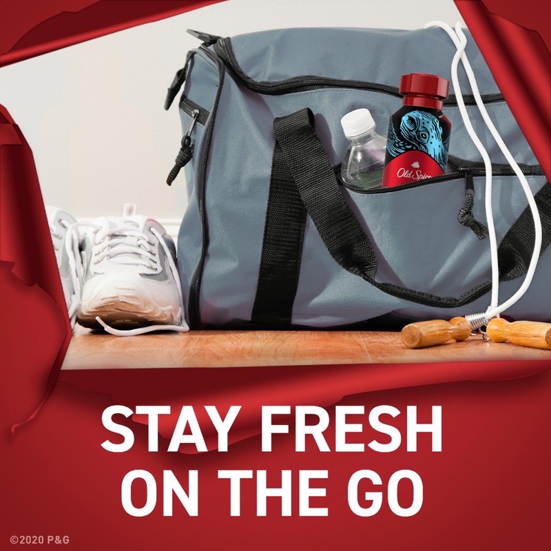 Xịt nước hoa toàn thân nam Old Spice 144g Wolfthorn , Fiji , Timber , Bearglove , Swagger , Krakengard Dragonblast 122g