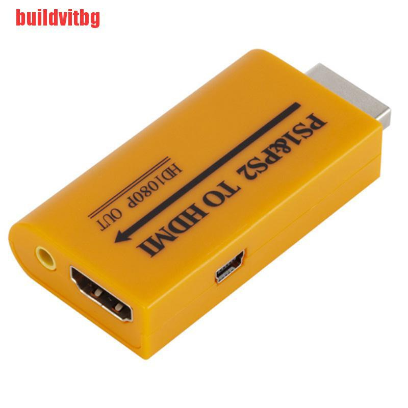 {buildvitbg}1080P HD PS1/PS2 To HDMI Audio Video Converter Adapter For HDTV Projector GVQ