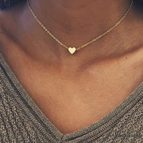 Dây Chuyền Đồng Mặt Trái Tim Lãng Mạn Cho Nữ