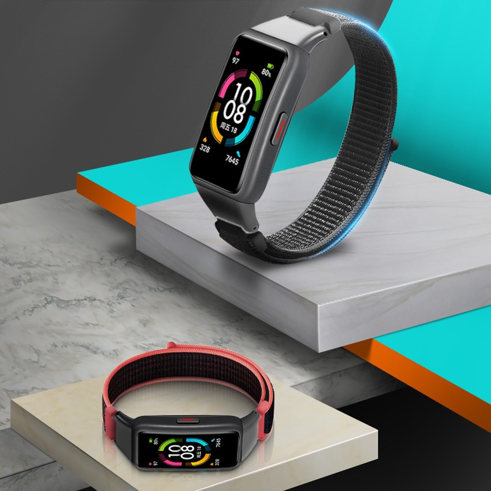 Dây đeo sợi nylon cho đồng hồ thông minh Huawei band 6 Honor Band 6
