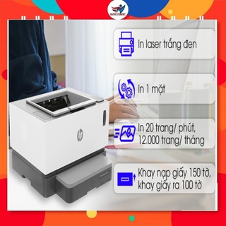 Máy in laser trắng đen HP Neverstop 1000W (4RY23A)