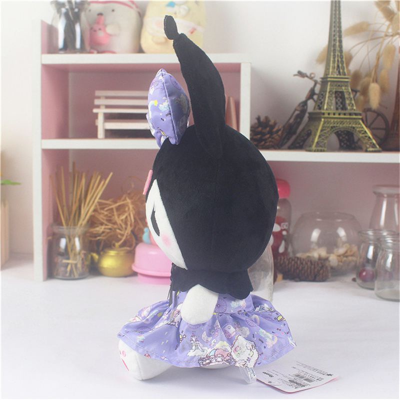 Búp Bê Nhồi Bông Kuromi 20cm Mềm Mại Làm Quà Tặng Cho Bé Gái